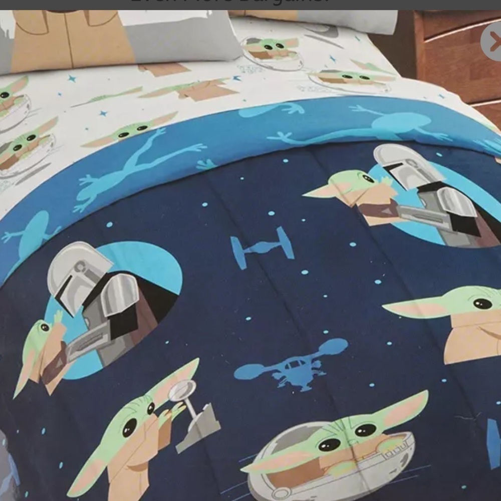 Star Wars the Mandalorian Twin Comforter - Picture 4 of 8